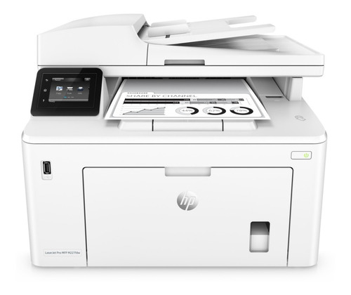 Multifuncional Hp Laserjet Pro M227fdw Laser Blanco Y Negro