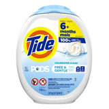 Tide Pods Detergente De Ropa Free And Gentle Importado 112pc