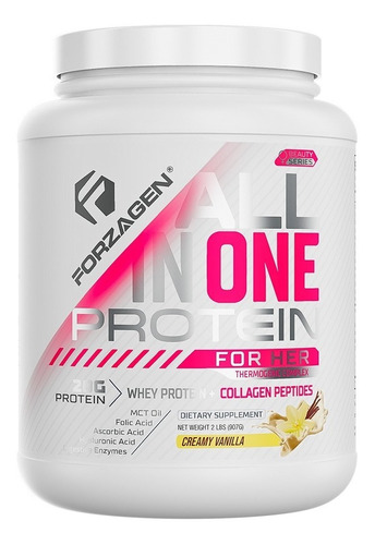 Forzagen Proteína Para Mujer All In One 2lb | Whey+colágeno