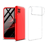 Carcasa Para Huawei P40 Lite Antigolpe Gkk + Lamina Hidrogel Color Rojo