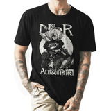 Playera Nier Automata/ Chase / Negra