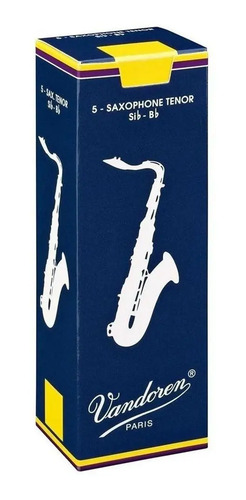 Vandoren Tradicional Cañas Sax Tenor - Caja/5