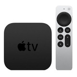 Apple Tv 4k 64gb Color Negro Tipo De Control Remoto De Voz