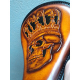 Asiento De Moto/ Sillin Kustom Bobber Cuero