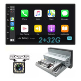 2+32g 7 Pulgadas Coche Estereo Android Gps 1 Din Con Carplay