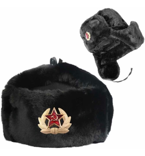 Shapka Gorro Ruso Realeza Militar Aviador Ushanka Calidad