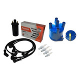 Kit Encendido Fiat 147 A Platino Tapa Rotor Cables Bujias Bo