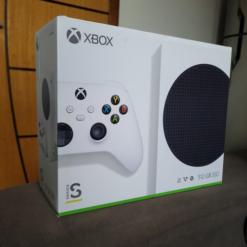 Microsoft Xbox Series S 512gb Standard Cor Branco - 01 Controle Original