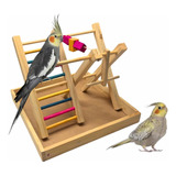 Brinquedo Playground Para Calopsitas E Pássaros