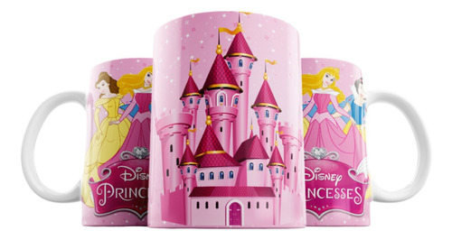 Taza De Princesas - Disney  - Diseño Exclusivo - #9