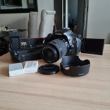 Camara Canon T3i + Lente 18-55mm Is Stm + Battery Grip