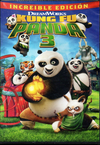 Kung Fu Panda 3 - Dvd Nuevo Original Cerrado - Mcbmi