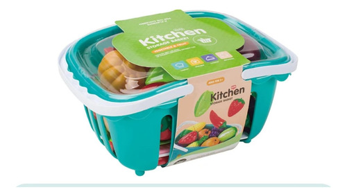 Juguete Didáctico De Comida, Frutas Con Velcro