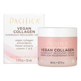 Crema De Recuperación Nocturna Pacifica Vegan Collagen 50 Ml