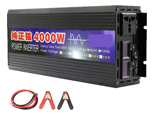 Inversor De Onda Sinusoidal Pura 3000w 4000w Inversor De