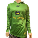 Remera De Pesca John Deere Agro Cantheris Orig S Rap Uv 50+