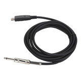 Cable De Guitarra Usb A 6,35 Mm Jorindo Jd6222, Cable De 3 M