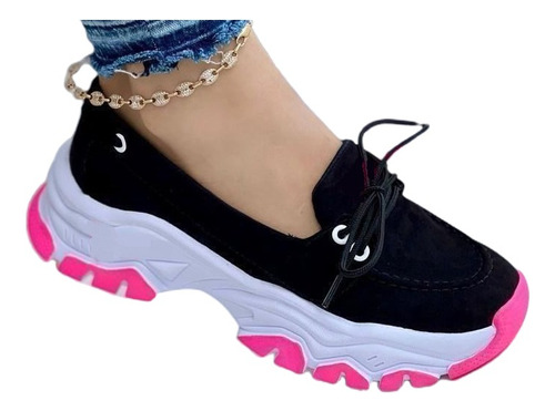 Zapato Tenis Botas Maflada Apache Pm  Para Dama Mujeres