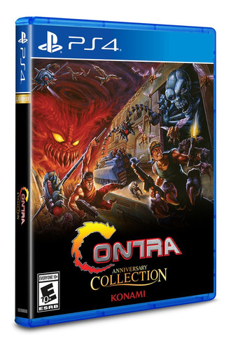 Edición Limitada De Contra Anniversary Collection Para Ps4 Midia Fisica