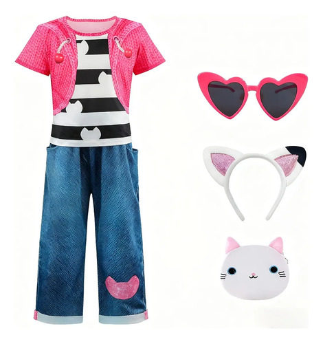 Disfraces De Cosplay Gabby's Dollhouse Para Niñas | Envío gratis