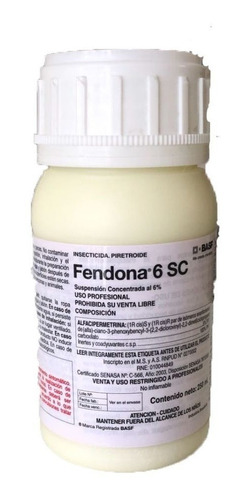 Fendona 6sc 250ml Hormiga Cucarachas Moscas