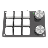 Teclado Personalizado De 9 Teclas, Botón De Volumen, Program