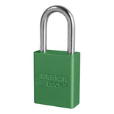Master Lock A1106grn Candado De Seguridad Verde De Aluminio