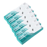 Kit 6 Pacotes Papel Para Mechas 11x47cm 1080 Folhas