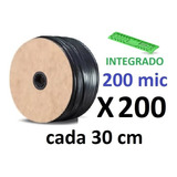 Cinta De Goteo X 200 M C/30 Cm#200mic Huerta Cerco Canteros 