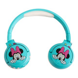 Audífonos Kalley Bluetooth On Ear Minnie Mouse Disney Azul