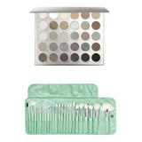 Paleta Sombras Pro15 Goddess Nem + Set De 24 Brochas Pastel