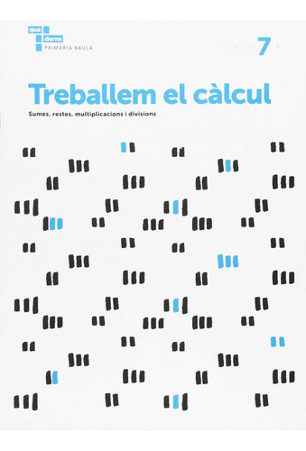 Livro Fisico -  Traballem El Calcul 7. Primaria