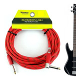 Cable Para Guitarra Instrumentos Plug A Plug Soundking 3m Mc