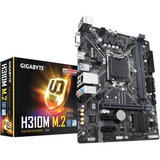 Placa-mãe Gigabyte P/ Intel Lga 1151 H310m M.2 Matx 2 X Ddr4 Cor Preto