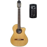Guitarra Criolla Fonseca Modelo 40kec C/eq Corte Envío Grati