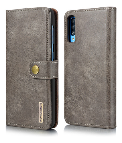 Capa De Couro Cards Solt Wallet 2 Em 1 Para Samsung Galaxy