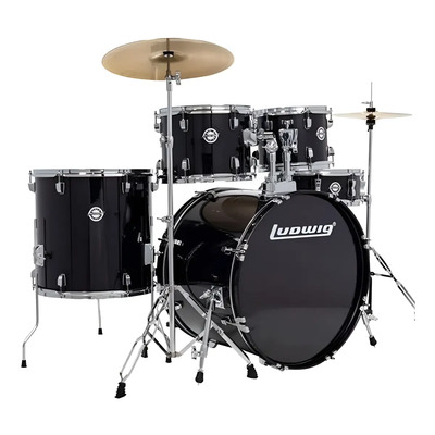 Batería Ludwig Modelo LC19511 Linea Accent Color Negro Bombo 22 | MercadoLibre