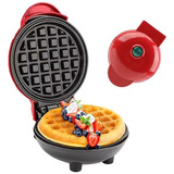 Mini Waflera Electrónica Para Desayunos Waffle Redondo