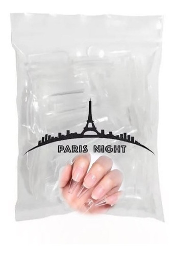 Tips Para Soft Gel Y Press On Nails Paris Night X100 Premium