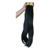 Aplique-mega-hair Humano Liso 65 Cm 50 Gramas.