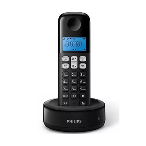 Telefono Inalambrico Philips D1311 Negro Con Manos Libres