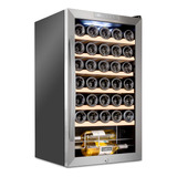 Schmecke Refrigerador De Vino Con Compresor De 34 Botellas -