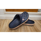 Crocs Azules Originales En Muy Buen Estado 