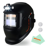 Oscurecimiento Automático Del Casco De Soldadura Con Luz Led