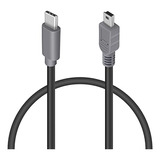 Cable Usb C A Mini Usb Otg De Duttek, Usb C Macho A Mini Usb