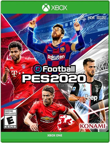 Pro Evolution Soccer 2020 Pes Xbox One Midia Fisica Original