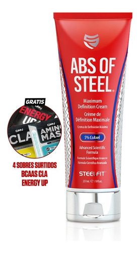 Crema De Máxima Definición Steelfit Abs - mL a $665