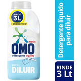 Detergente Omo Liquido Para Diluir 500ml Rinde 3lts