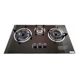 Cocina Encimera A Gas Tope Vidrio 3 Platos Con Chispero