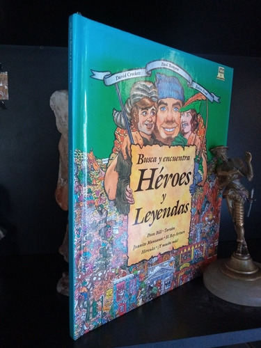 Busca Y Encuentra Héroes Y Leyendas - Libro Infantil 1992